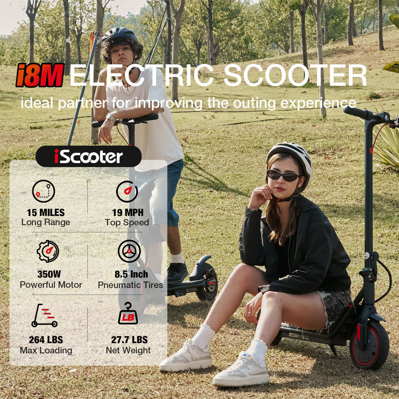 iScooter Electric Scooter for Adults-i8M