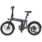 5th Wheel Electric Foldable Bike Thunder 2 - 49.7 Miles Range & 20 MPH, 700W Peak Motor